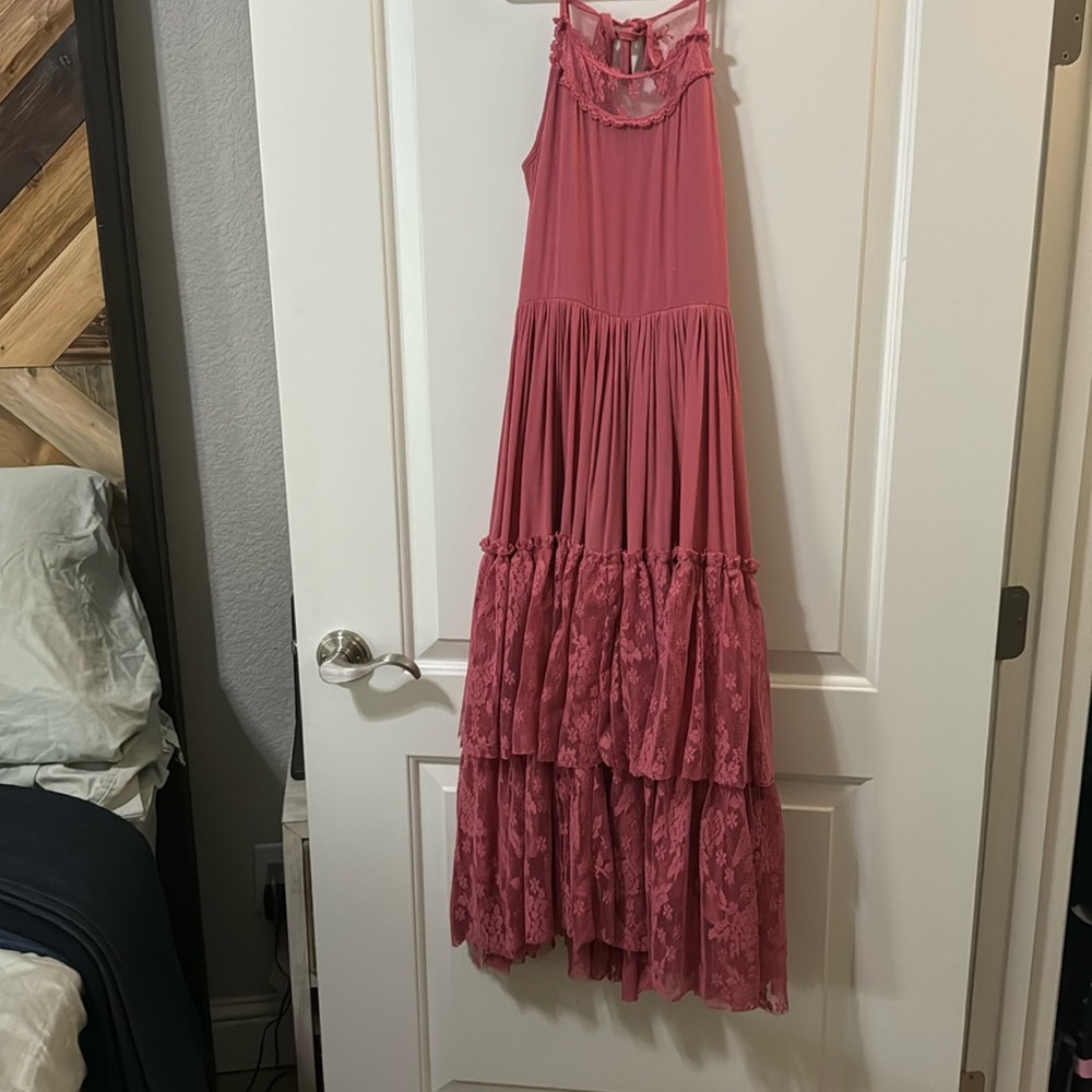 Joyfolie girls size 8 catrin dress in wild rose